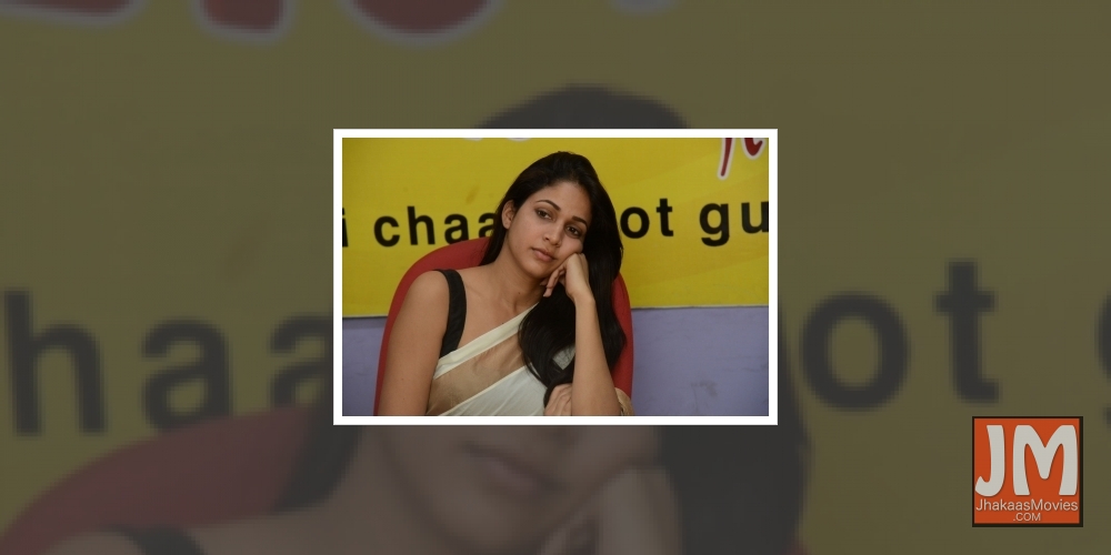 Hyderabad: Actors Nani, Lavanya Tripathi and film ``Bhale Bhale Magadivoy`` team at Vijayawada Radio Mirchi FM.