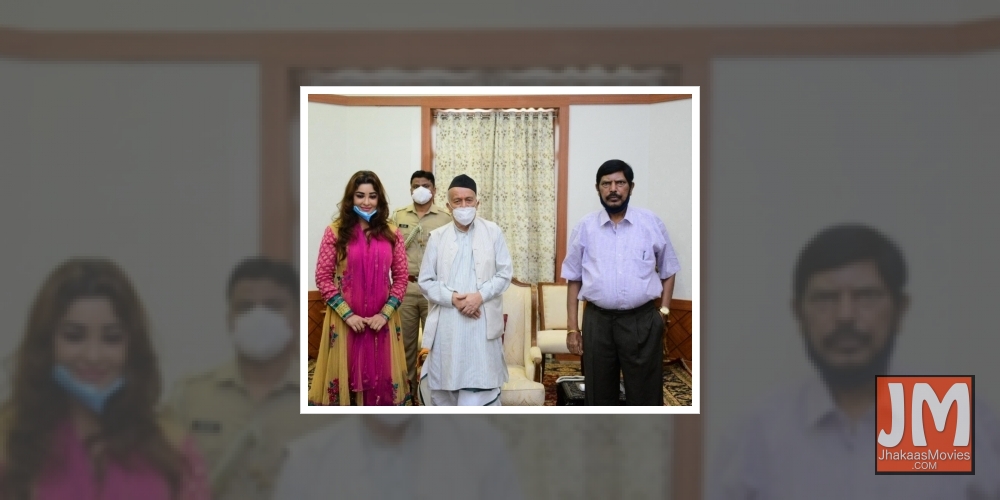 Payal Ghosh meets Maharashtra governor seeking Y category security