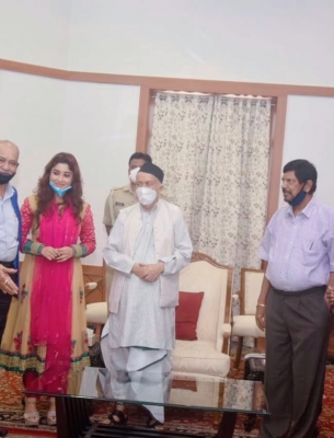 Payal Ghosh meets Maharashtra governor seeking Y category security