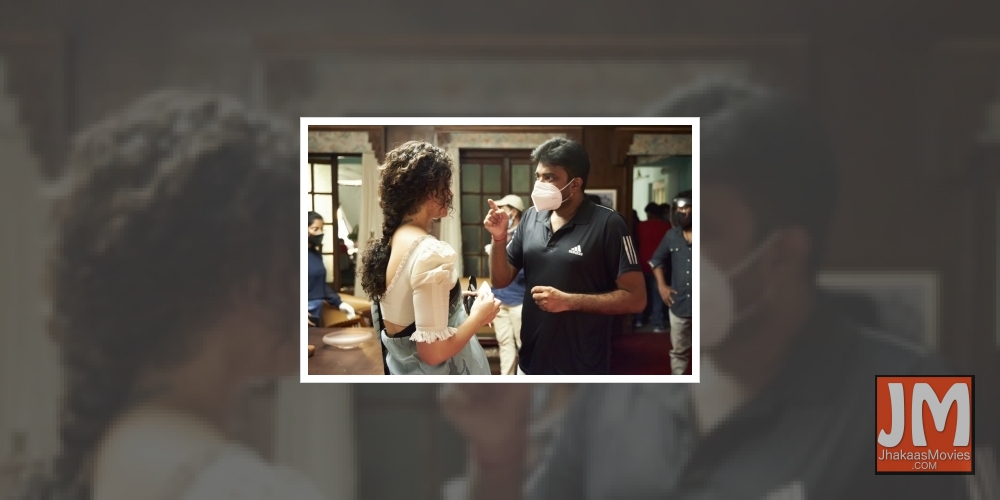 Kangana Ranaut happy to be back on film set