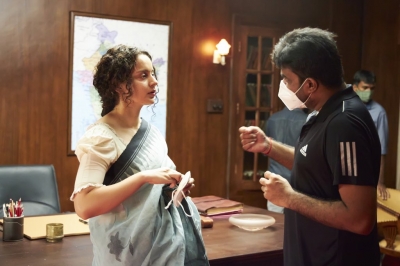 Kangana Ranaut happy to be back on film set