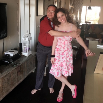 Ankita Lokhande rejoices as her father returns home from hospital