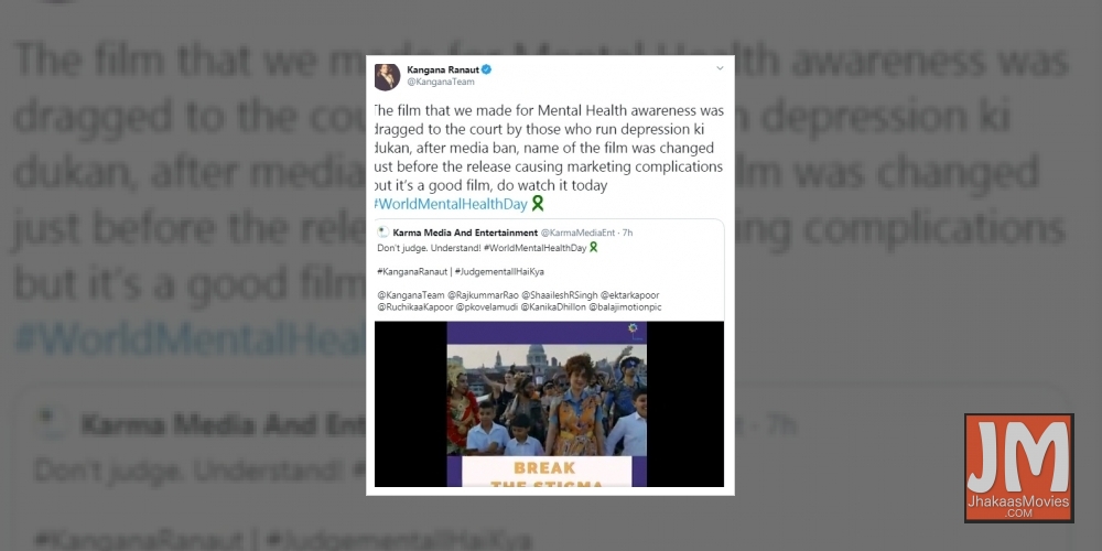 Did Kangana Ranaut just take a dig at Deepika Padukone.