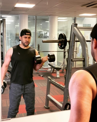 Aftab Shivdasani hits the gym post Covid recovery.