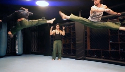 Tiger Shroff reveals his biggest competitor .