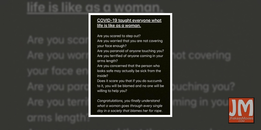 Simi Garewal: Covid-19 taught everyone what life is like as a woman.