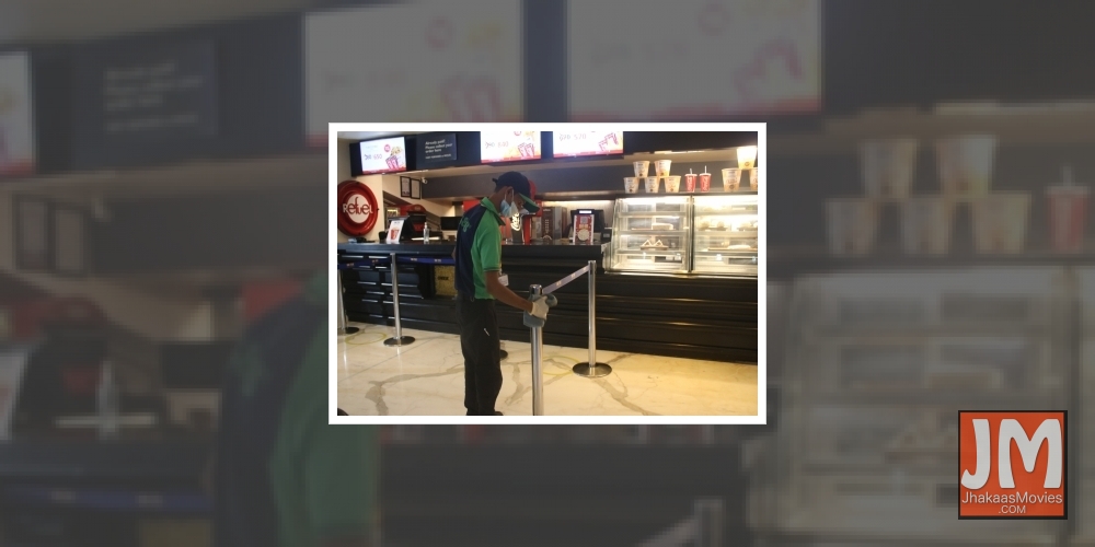 New Delhi: A view of the INOX cinema hall in New Delhi on Oct 13, 2020. Cinema halls in the national capital shall reopen from October 15 amid the Covid-19 pandemic as part of Unlock 5.0.