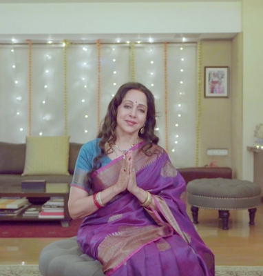 Hema Malini unveils Navratri songs on her birthday