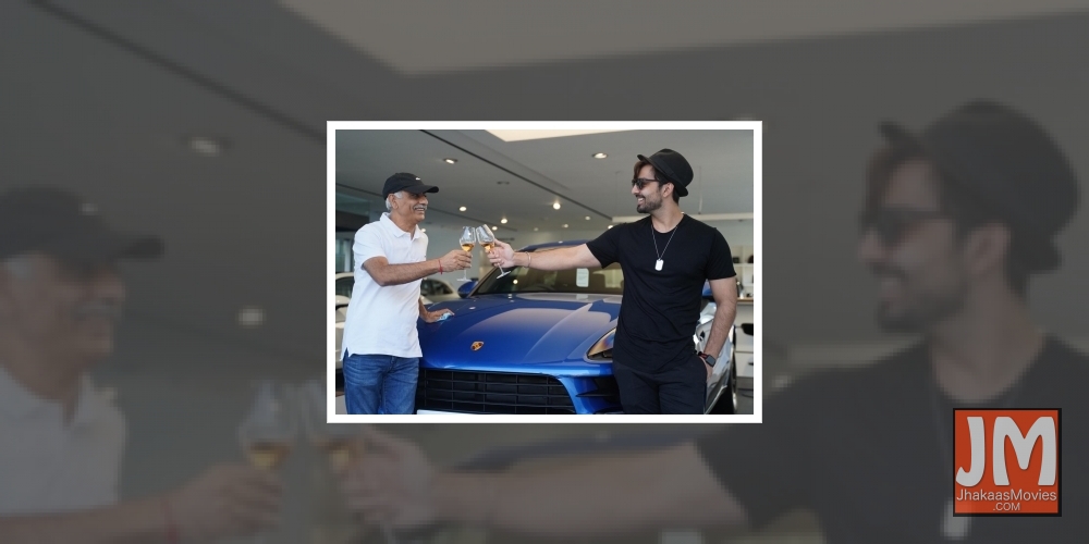 Himansh Kohli gifts himself a sports car