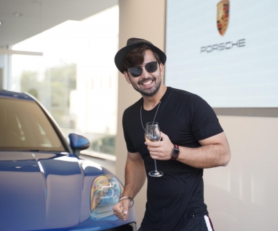Himansh Kohli gifts himself a sports car