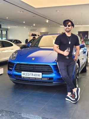 Himansh Kohli gifts himself a sports car