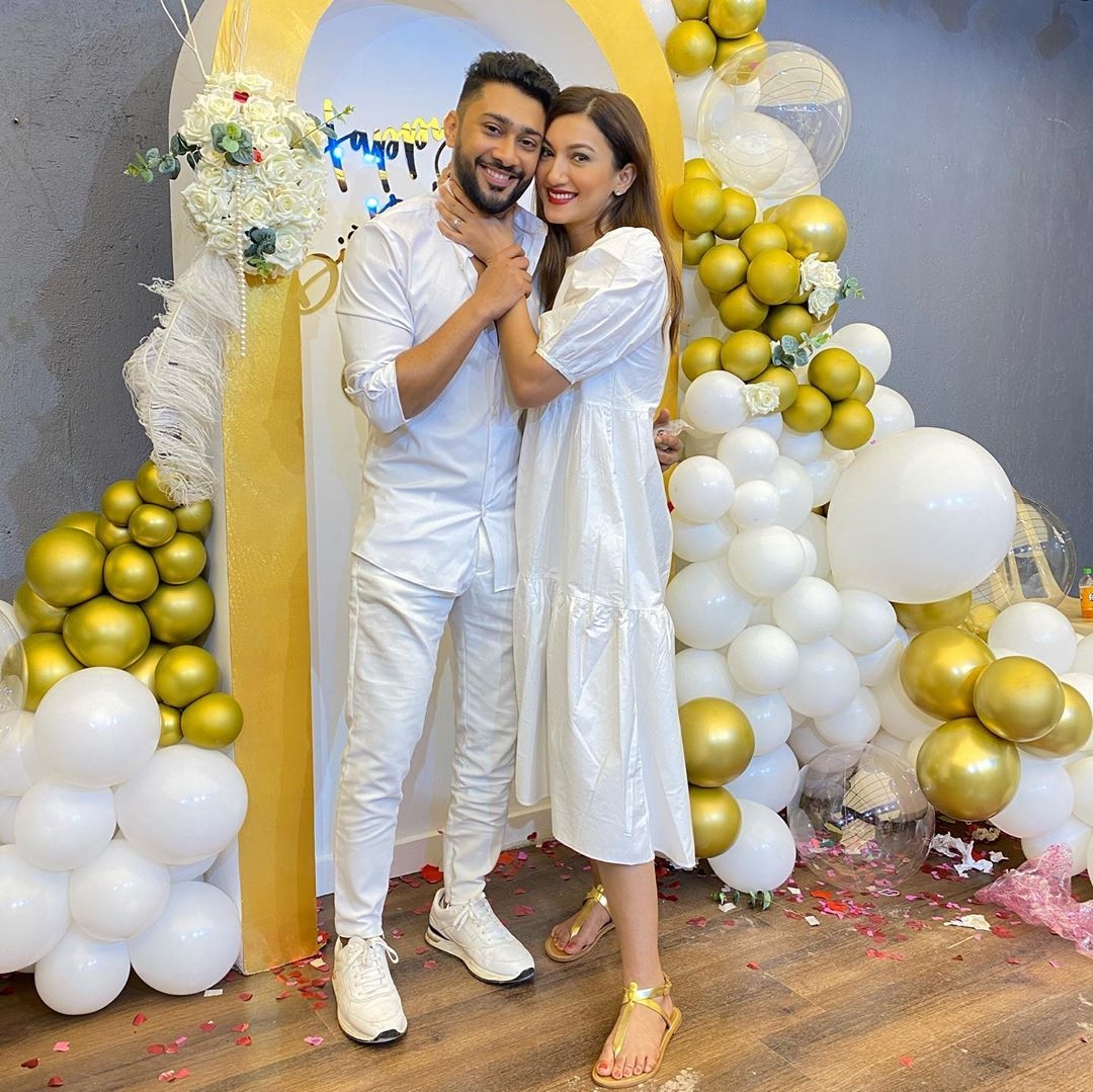 Gauahar Khan calls rumoured boyfriend Zaid Darbar 'the bestest'.