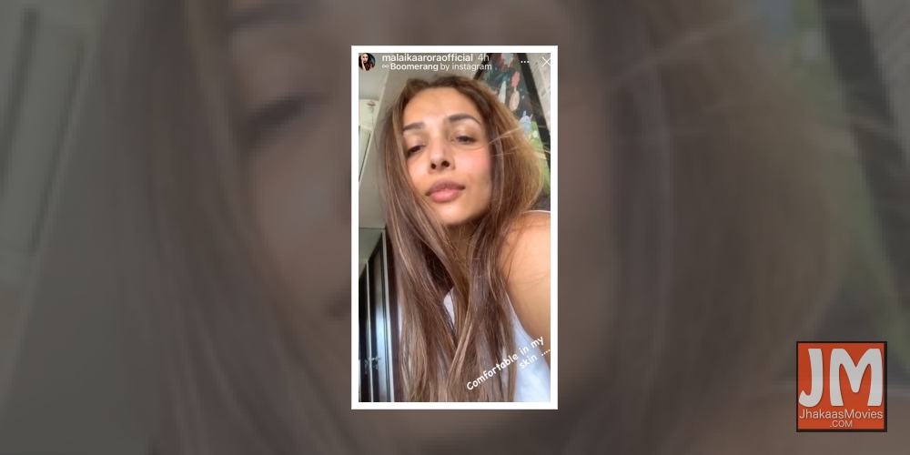 Malaika Arora is 'comfortable' in her skin.