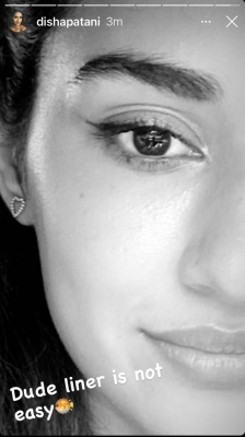 Disha Patani finds putting eyeline 