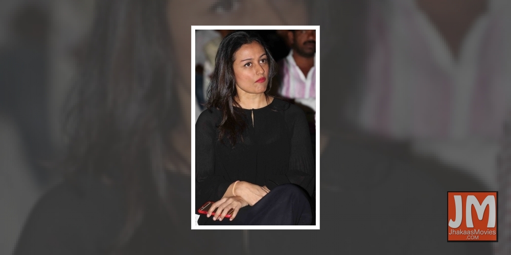 Hyderabad: Actress Namrata Shirodkar during a programme in Hyderabad, on Nov 3, 2015.