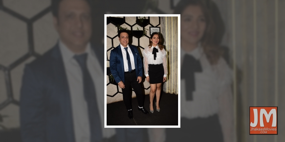 Govinda is proud of his daughter Tina for her acting skills.