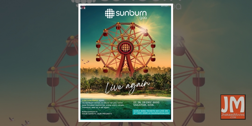 Sunburn Festival returns to Goa in December.