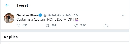 Bigg Boss 14: Gauahar Khan calls Eijaz Khan a dictator.