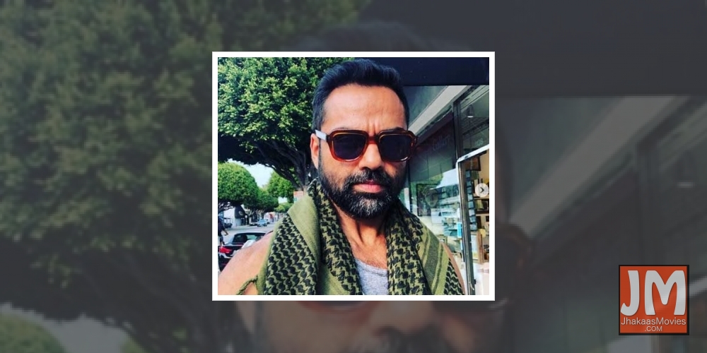 Abhay Deol in California amid wildfires.
