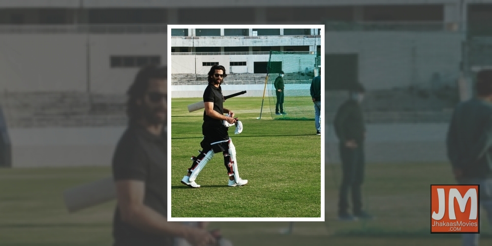 Shahid Kapoor's 'De dhana dhan' prep for 'Jersey'.
