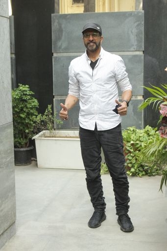 Mumbai: Actor Javed Jaffrey during the promotions of their upcoming film 'Coolie No. 1', in Mumbai on Nov 6, 2020. (Photo: IANS)