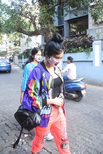 Mumbai: Actress Adah Sharma seen at Bandra