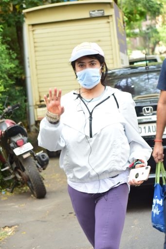 Mumbai: Television producer Ekta Kapoor seen at Juhu in Mumbai on Nov 6, 2020. (Photo: IANS)