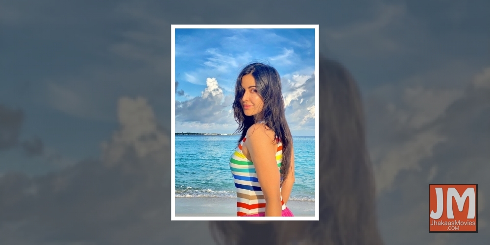 Katrina Kaif shares her day out at the beach.