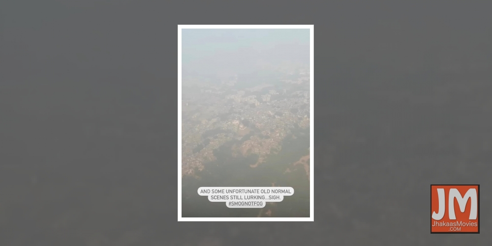 Nimrat Kaur on Delhi's smog: Unfortunate old normal scenes.