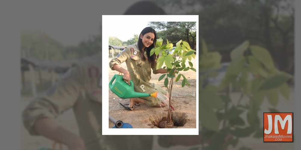 Rakul Preet takes up a challenge to make the world a greener place.