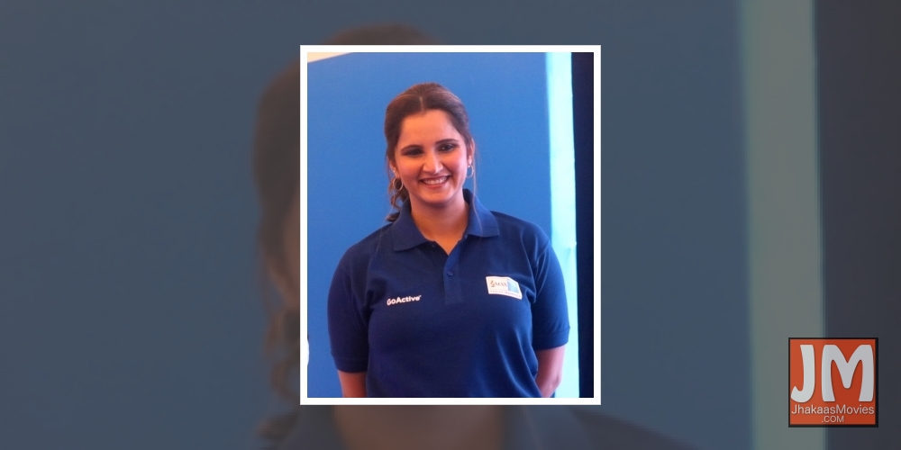 Tennis player Sania Mirza.