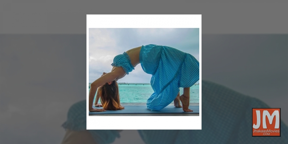 Kajal Aggarwal shares her 'desperate attempt to resume routine'.