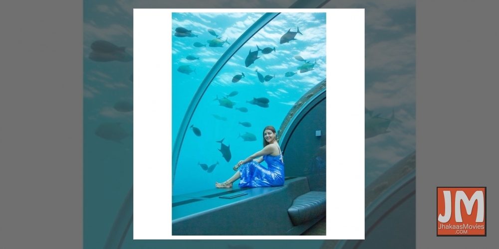 Kajal Aggarwal's underwater honeymoon capers.