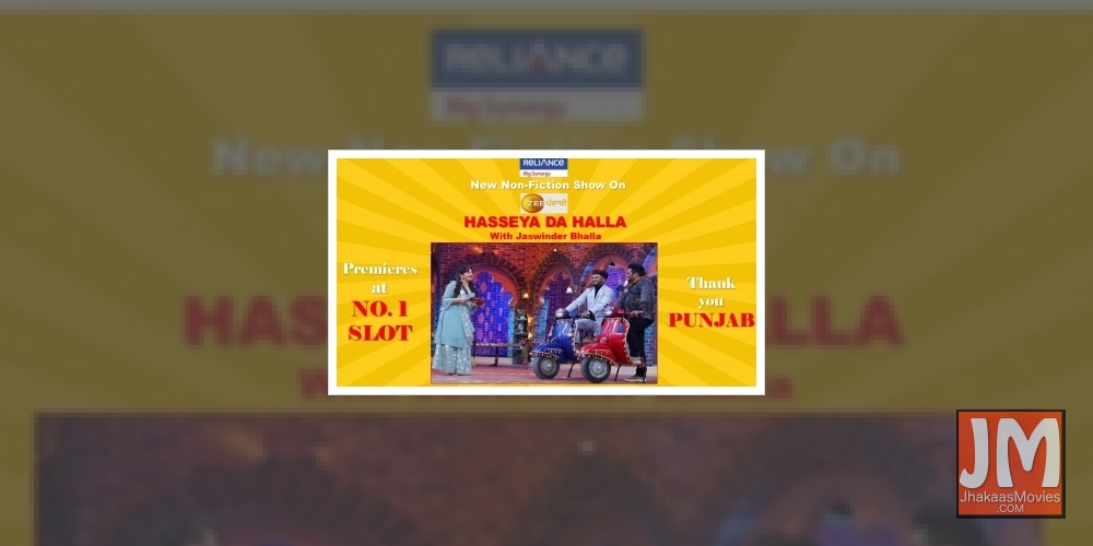 'Hasseya Da Halla With Jaswinder Bhalla' emerges as winner in TRP race.