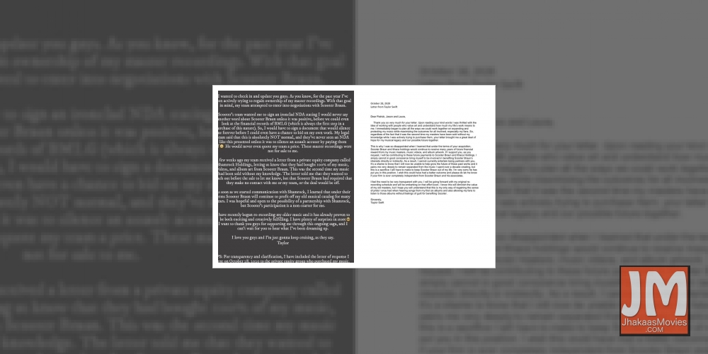 Taylor Swift: Have begun re-recording my older musicr.