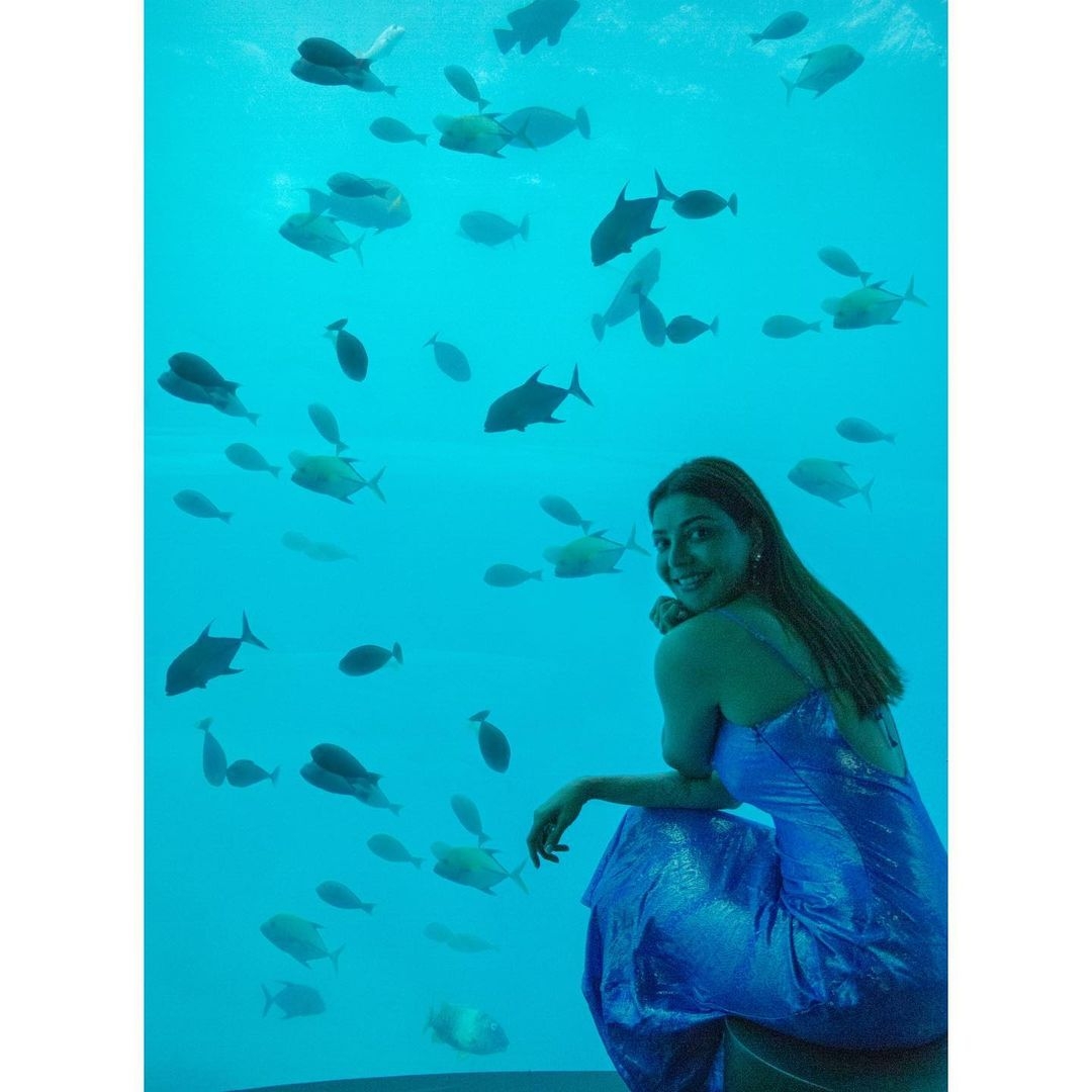 Kajal Aggarwal's underwater honeymoon capers.