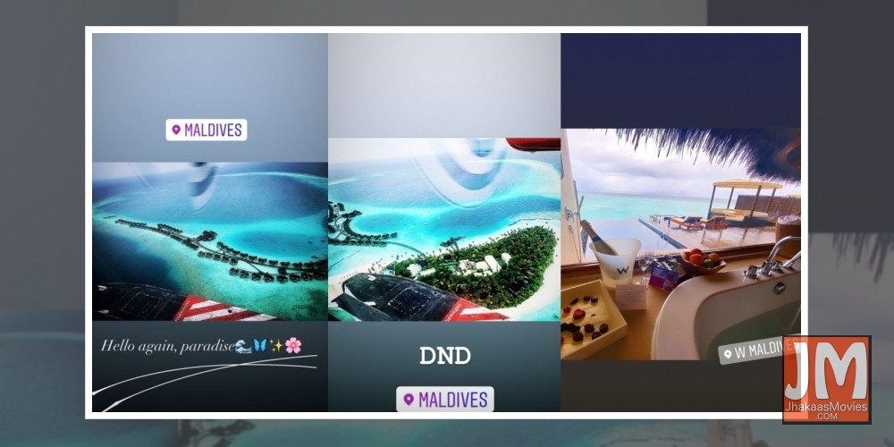 Tara Sutaria, Aadar Jain on a 'DND' vacay in Maldives.