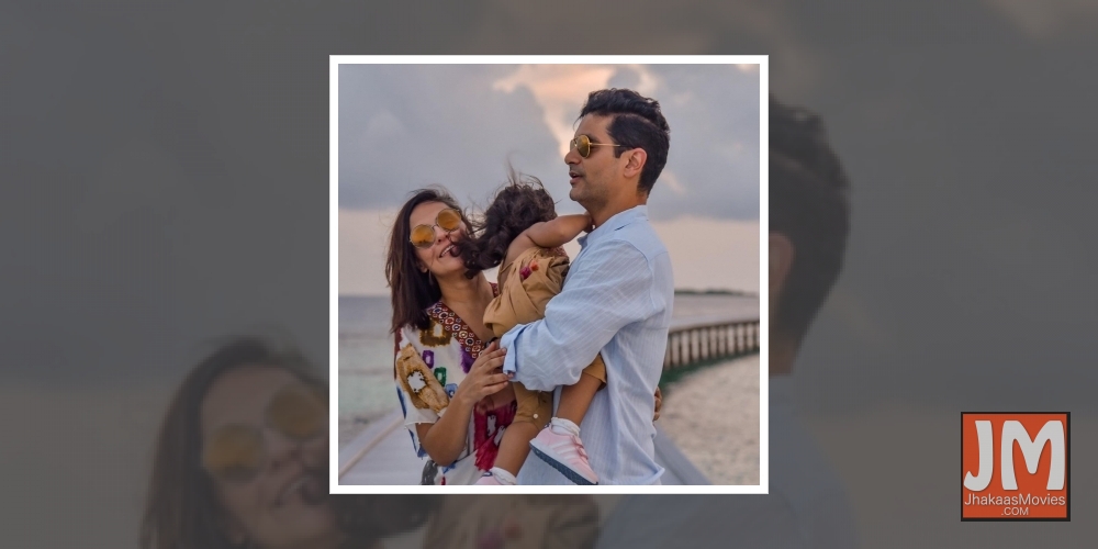 Neha Dhupia, Angad Bedi pen birthday wishes for their 'little simba'.