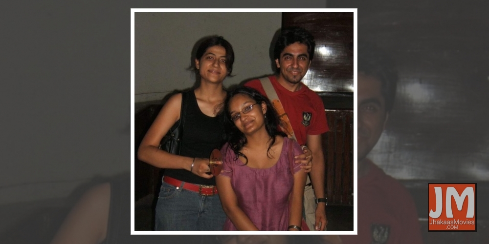 Tahira posts throwback picture with Ayushmann from college days.