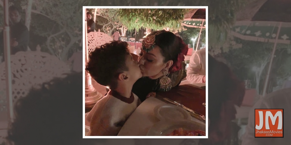 Kangana Ranaut posts adorable picture kissing nephew.