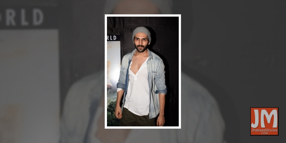 Actor Kartik Aaryan.