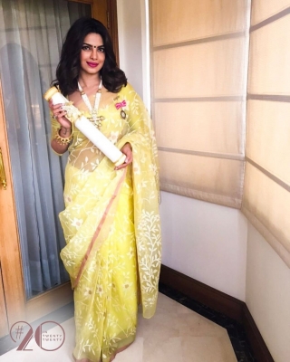 Priyanka Chopra Jonas recalls being feted with Padma Shri