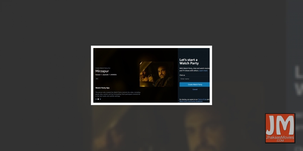 Amazon Prime Video comes out with social viewing experience in India.