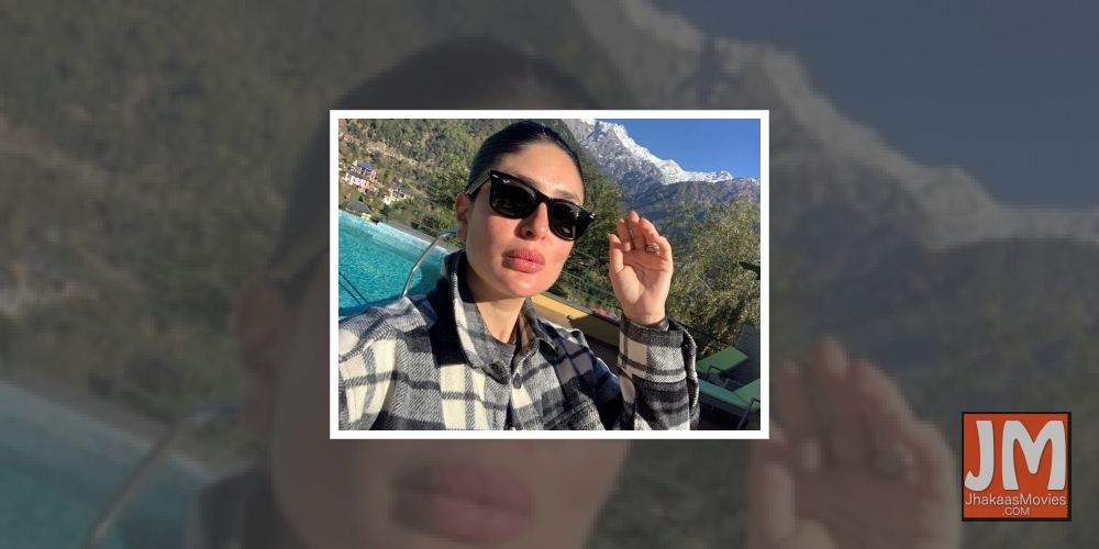 Kareena bids goodbye to Himachal as hubby Saif wraps up 'Bhoot Police' shoot.