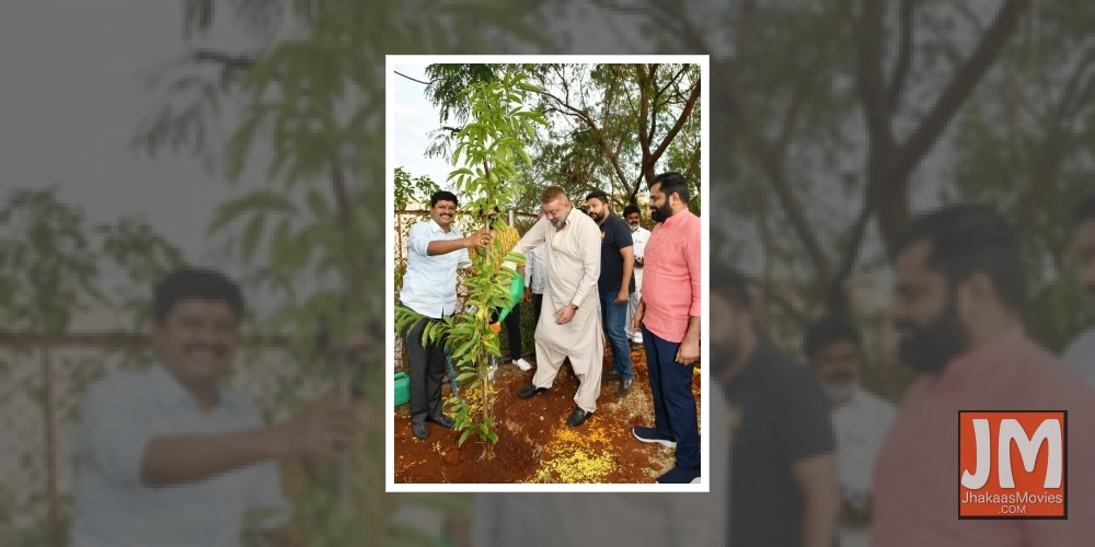 Sanjay Dutt urges people to plant more trees