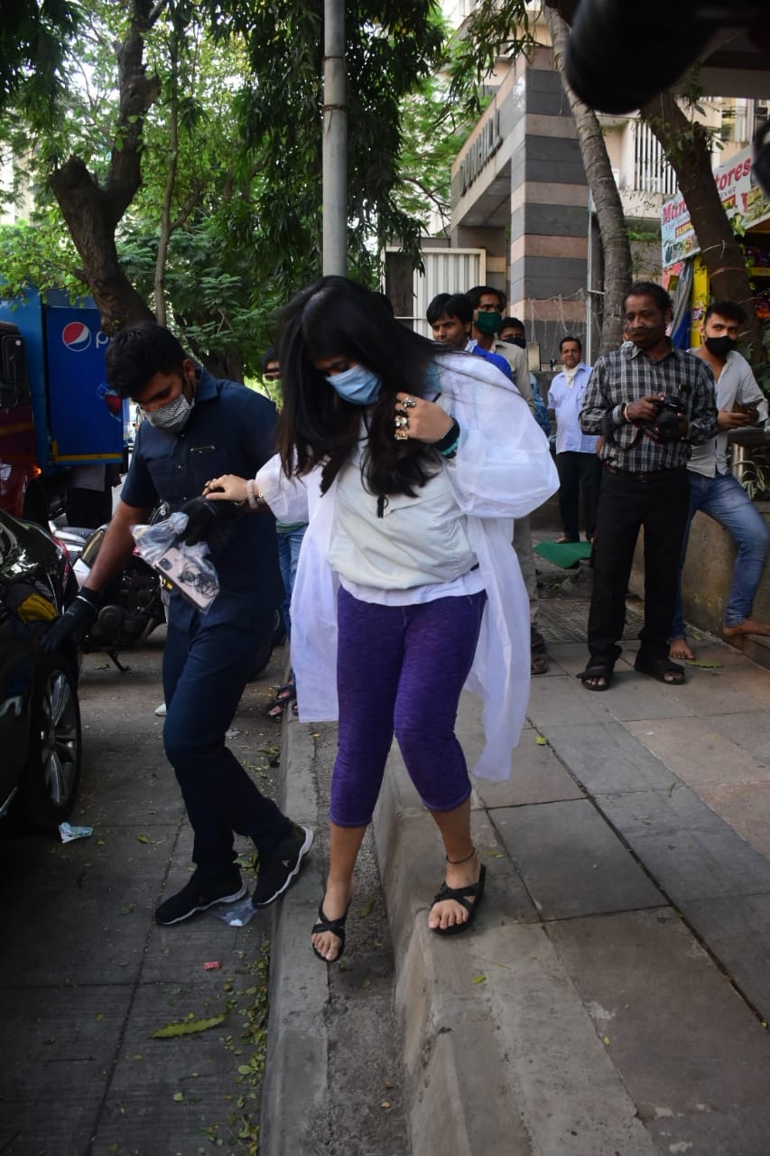 Mumbai: Filmmaker Ekta Kapoor seen at a Bandra salon in Mumbai on Dec 9, 2020. (Photo: IANS)