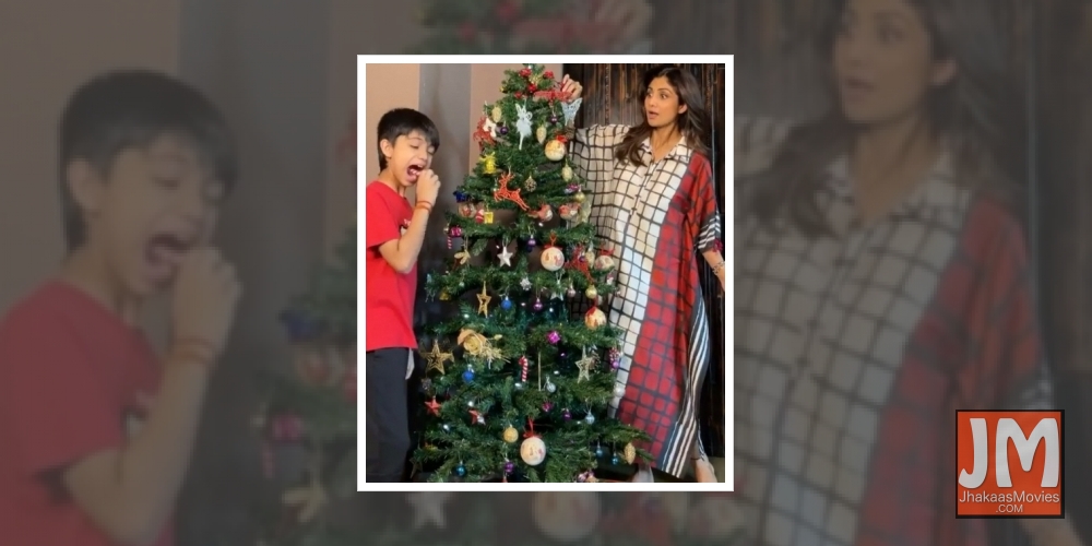 Shilpa Shetty reveals her favourite Christmas tradition.
