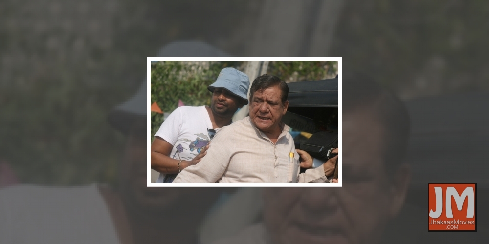 Om Puri shot despite typhoid, recalls wife Nandita about his upcoming last film.