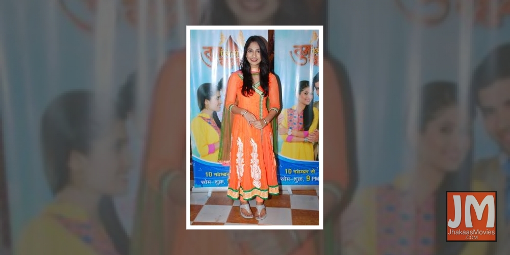 Mumbai: Television actor Vidhi Pandya during the launch of Sony TV new show Tum Aise Hi Rehna, in Mumbai, on Nov. 4, 2014.