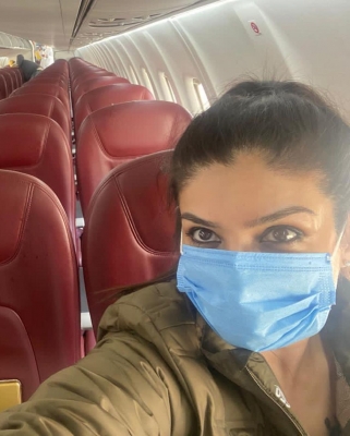 Raveena Tandon heads home after one of her longest outdoor schedules